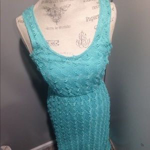 Mint, Lace Summer Dress.